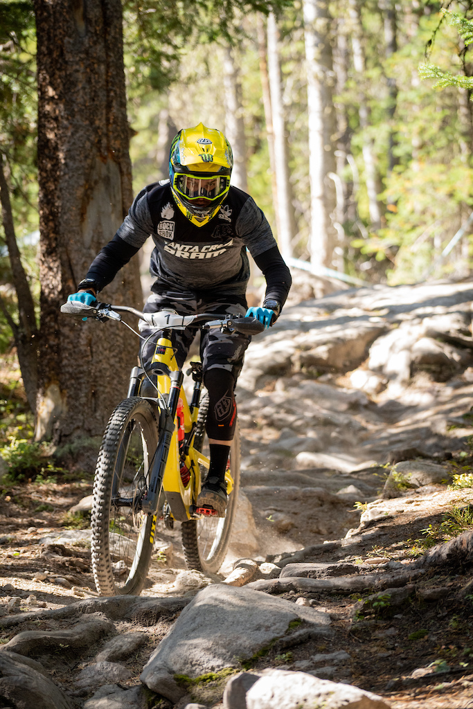 Mitch Ropelato on stage 2 of the 2020 Big Mountain Enduro at Winter Park