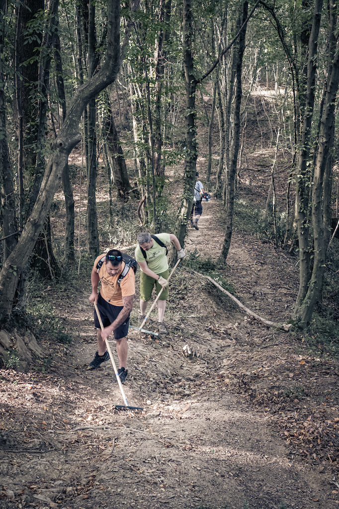 Take Care of Your Trail 2020 - Nimis.
Pulizia e lavori di manutenzione del sentiero della Lugnesie.
Foto di Elia Ferandino