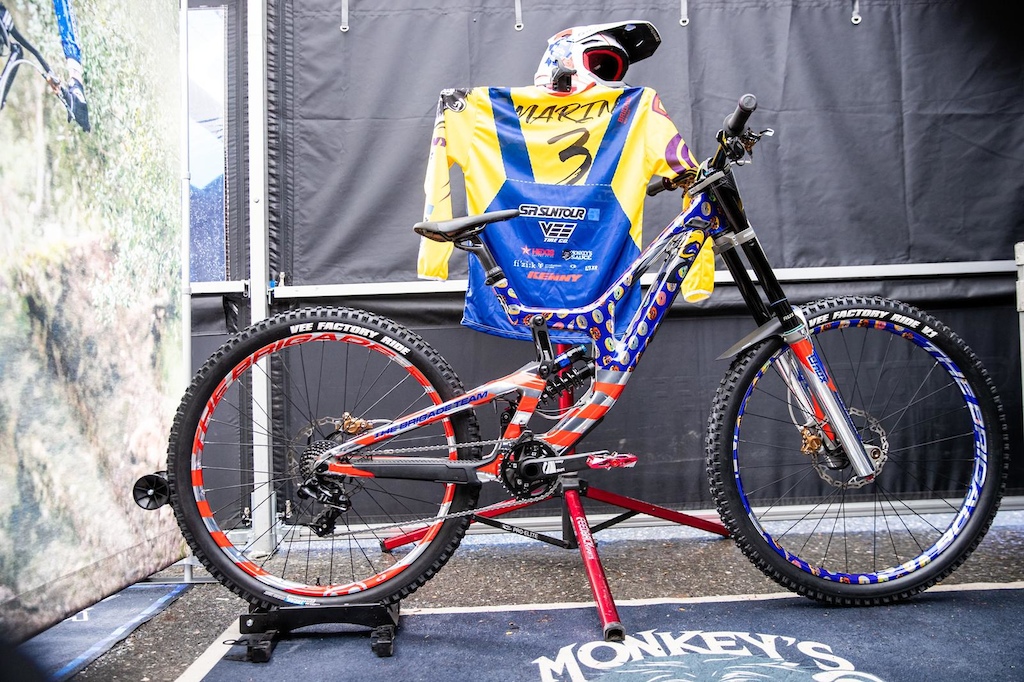 Alex Marin 2020 World Championship race bike.