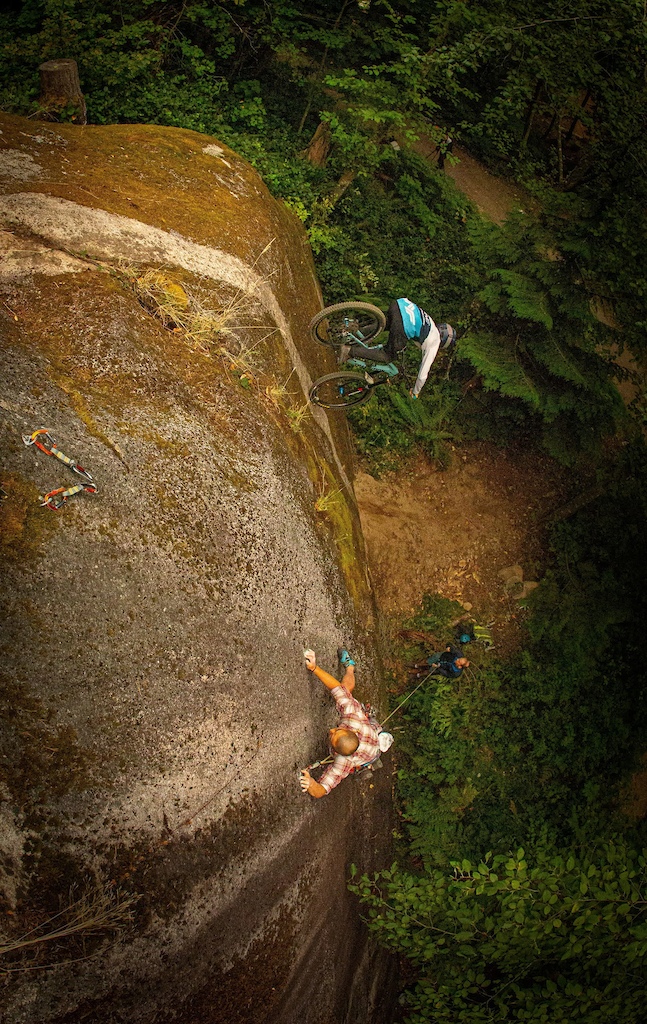 Matt Bolton at Rock and Roll in Squamish, British Columbia, Canada