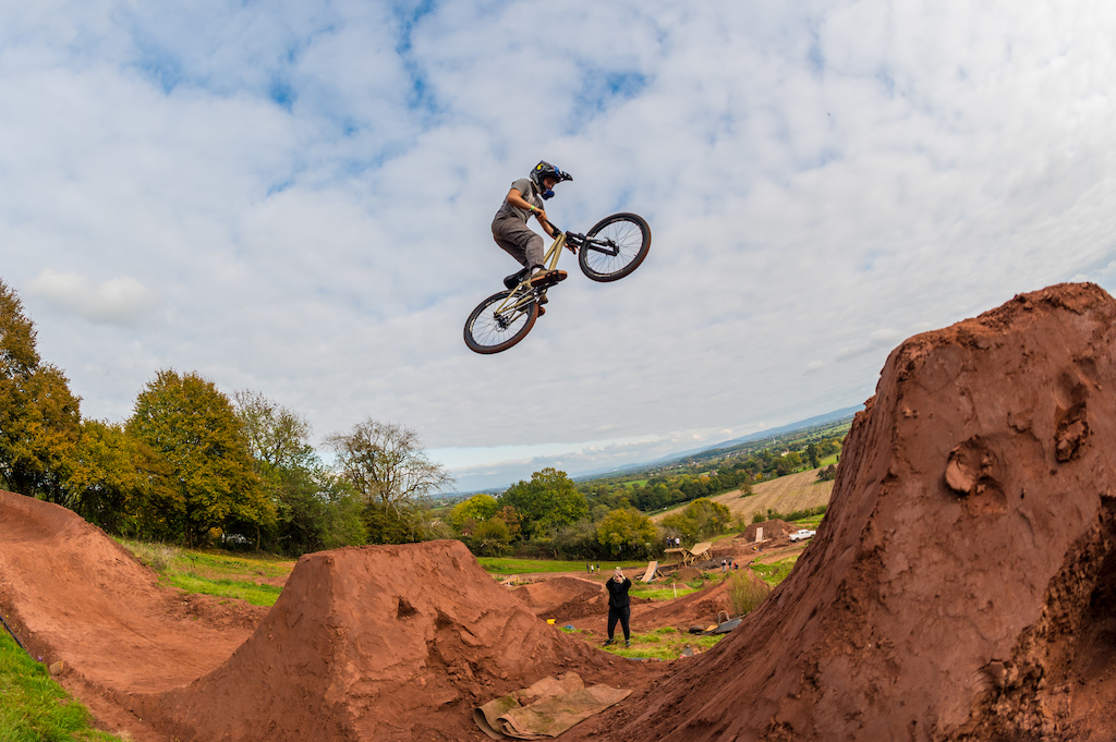 Despite being the youngest rider Finley Davies showed he can comfortably hang with the big boys.