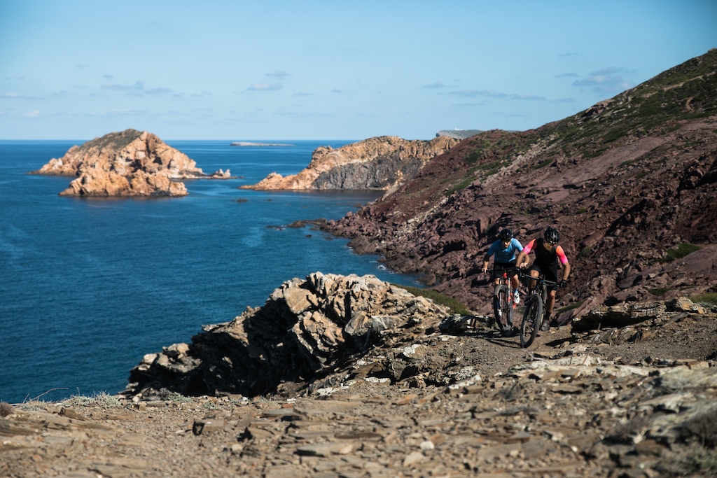 Menorca island (Spain) in MTB, a project where they did the trail that goes around the island named "Camí de Cavalls"