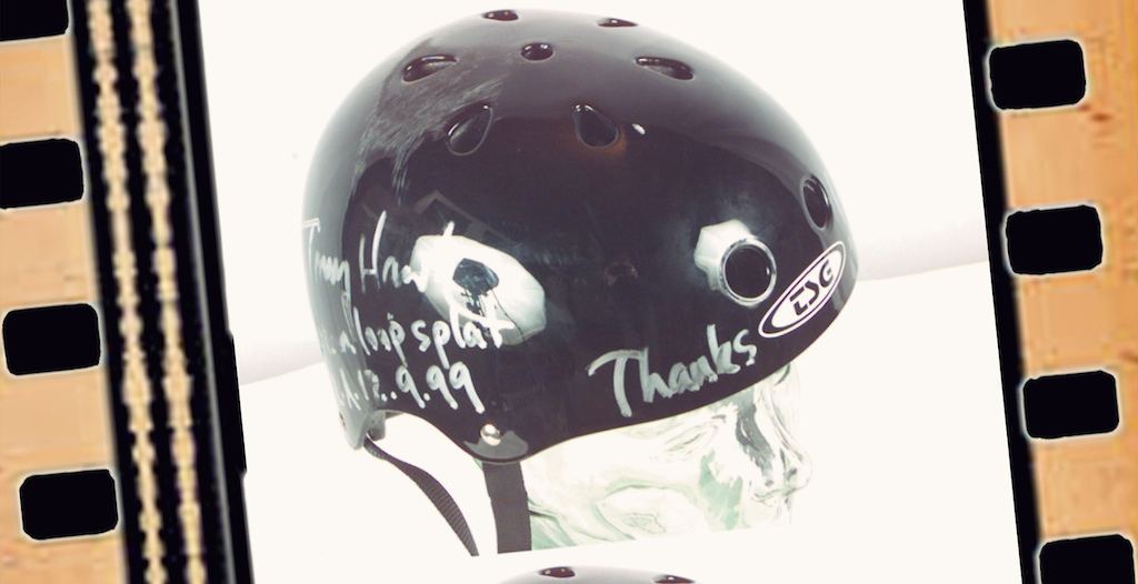 World of TSG - Tony Hawk signed helmet