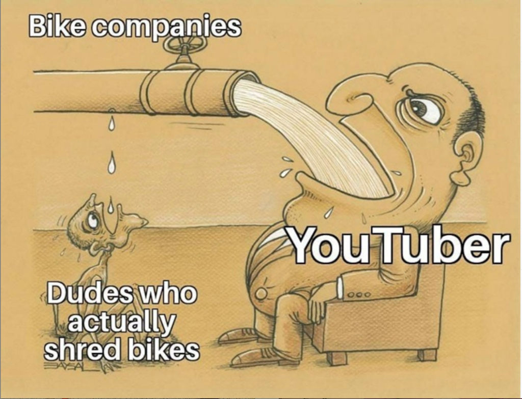 Opinion: How True is the Dudes Who Shred vs YouTubers Meme? - Pinkbike