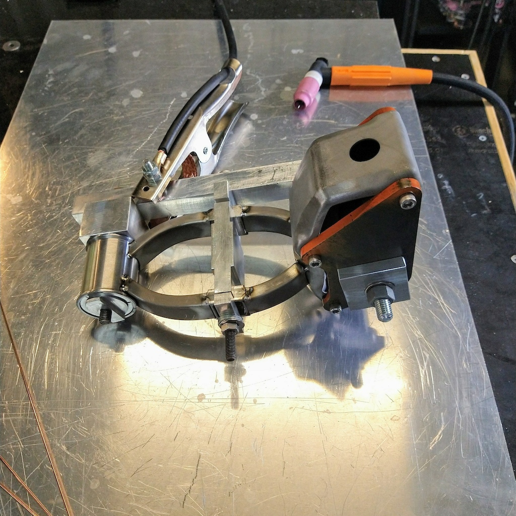 All Tacked up. Welding teachers you how to design around welding.... lesson learnt.