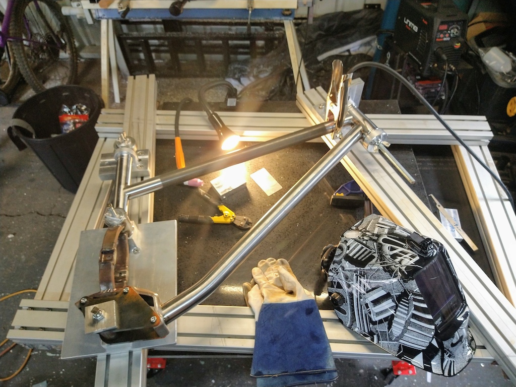 Tacking up, I'm no welder