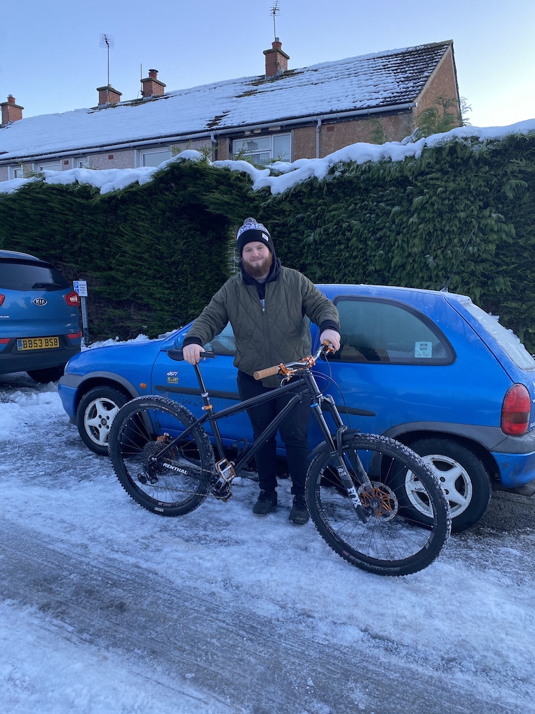 Me cheesing with the new steed