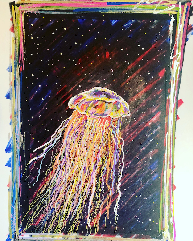 Technicolor Jellyfish