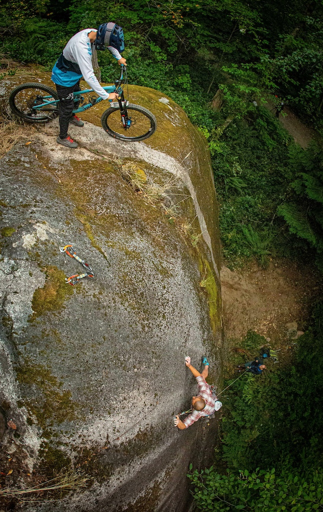 Climbing route roll