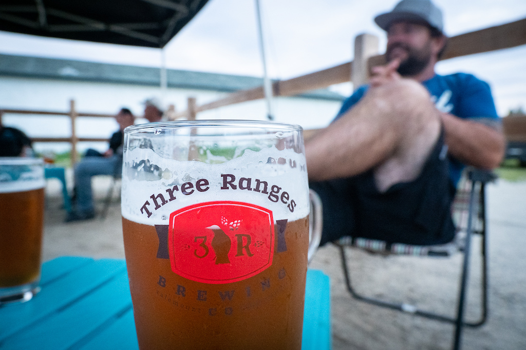 There's some darn good ales at the local Three Ranges Brewing