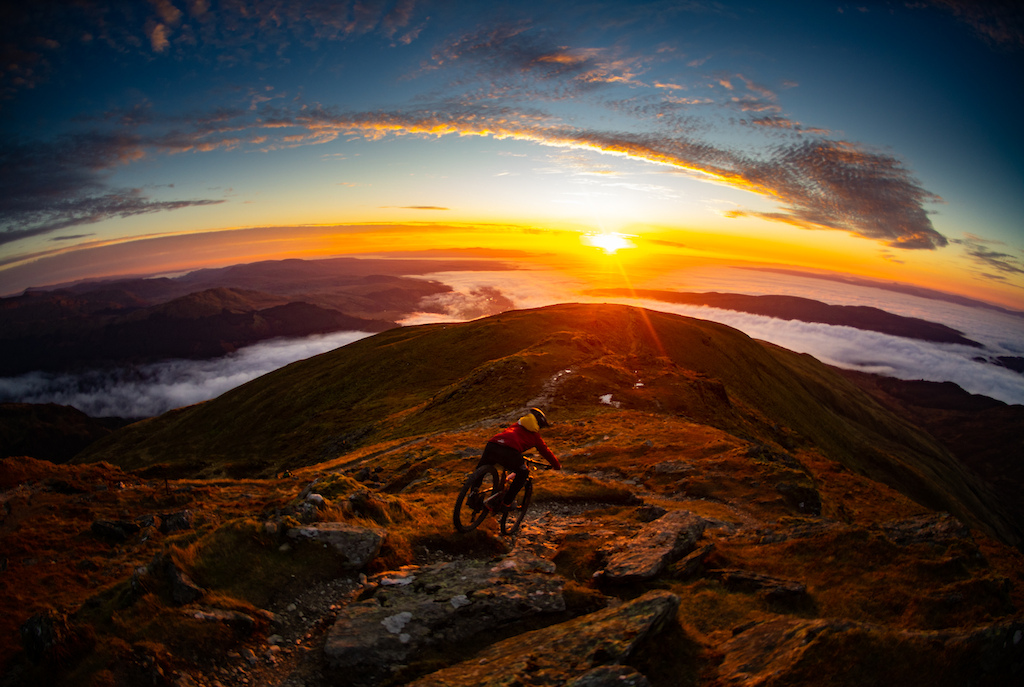 A dawn raid on the summit of Ben Ledi didn't disappoint, with an inversion that stretched from coast to coast.