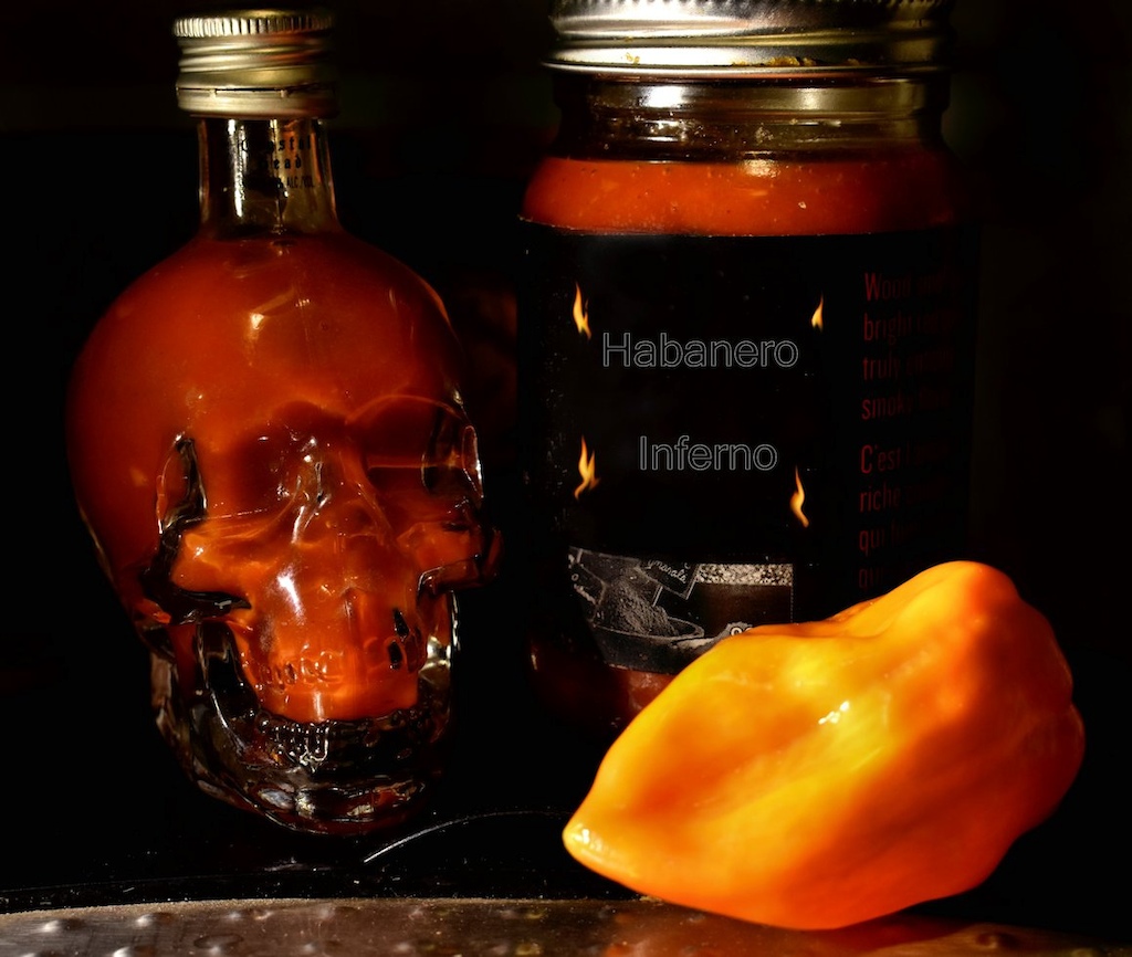 I like aged Cheyenne peppers . Makes a great sauce. I wanted a bit more heat so I pureed ten habaneros and added to give some more heat. Yep definitely more heat.