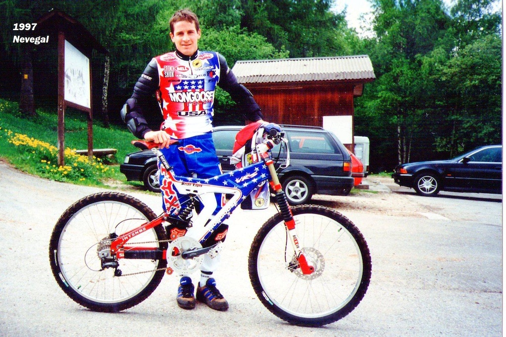 Intense 1997 Mongoose   Brian Lopes M1 thuesday    World Cup 1997 Nevegal