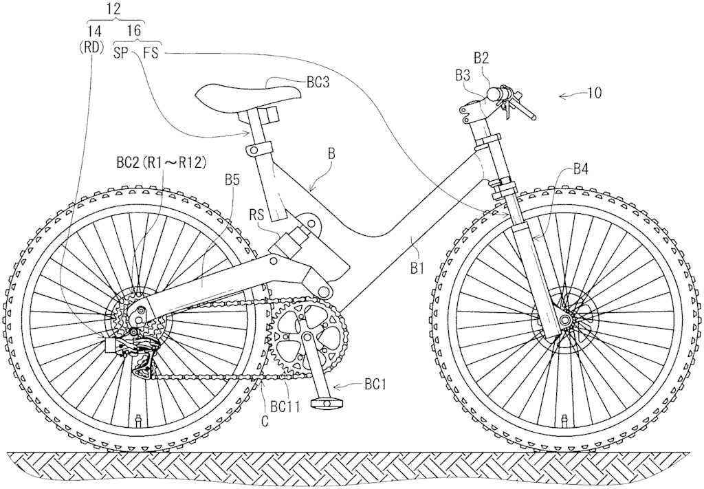 Shimano patent image