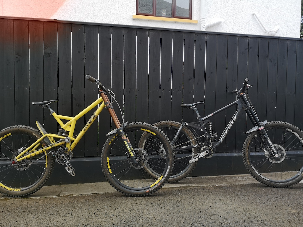 Dark cycles scarab and k9 industries dh001, ready for morzine 2021 fingers crossed..