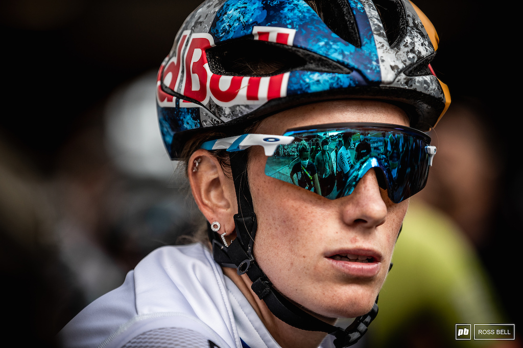 You can guarantee that Pauline Ferrand Prevot will be at the front of the action come Sunday.