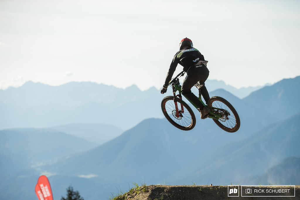 Erik Irmisch on the set up jump for Whip Off booter