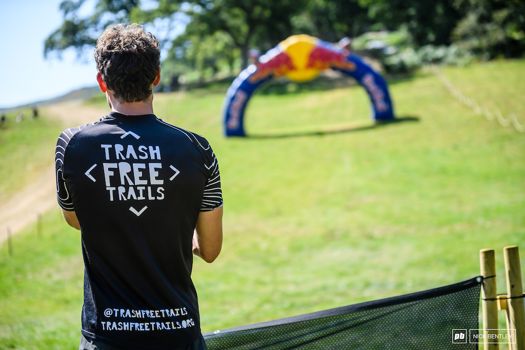It's amazing to see such a high profile event align with such a worthy cause. If you haven't already check out Trash Free Trails on all the usual social media and more importantly always take your own rubbish home.