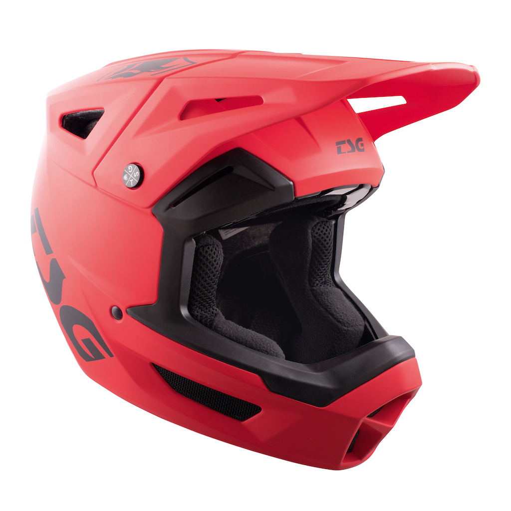 Sentinel Full-Face Helmet Satin Red
