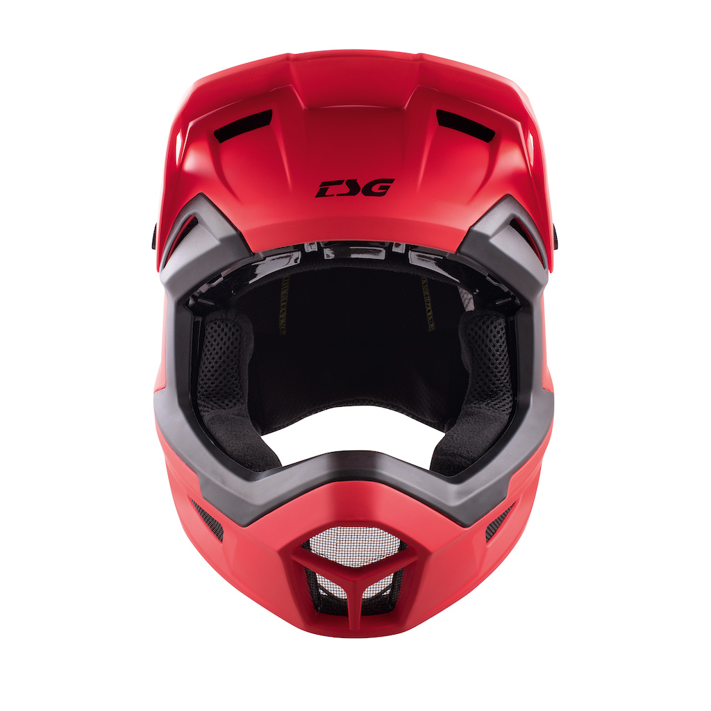 Sentinel Full-Face Helmet Satin Red
