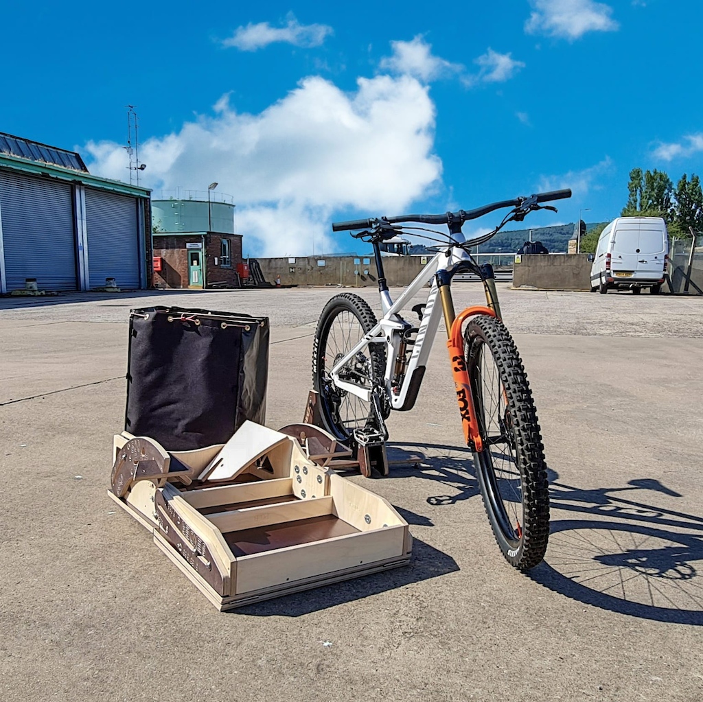 Sender PROgression folds to fit in your vehicle.