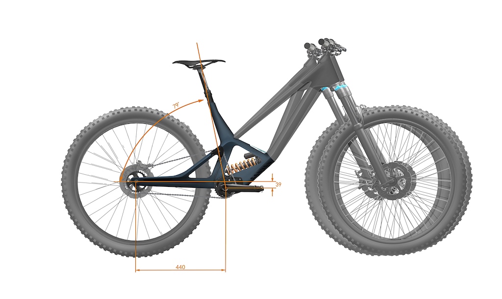 Medium mtb clearance frame