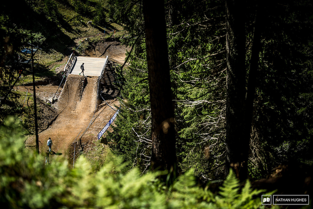 The significantly tuned up scrub jump should be interesting for practice tomorrow.