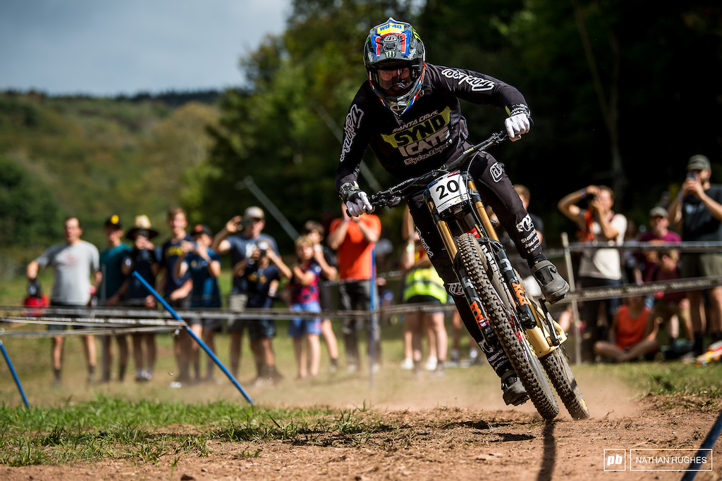 Luca Shaw doing the business for team America.