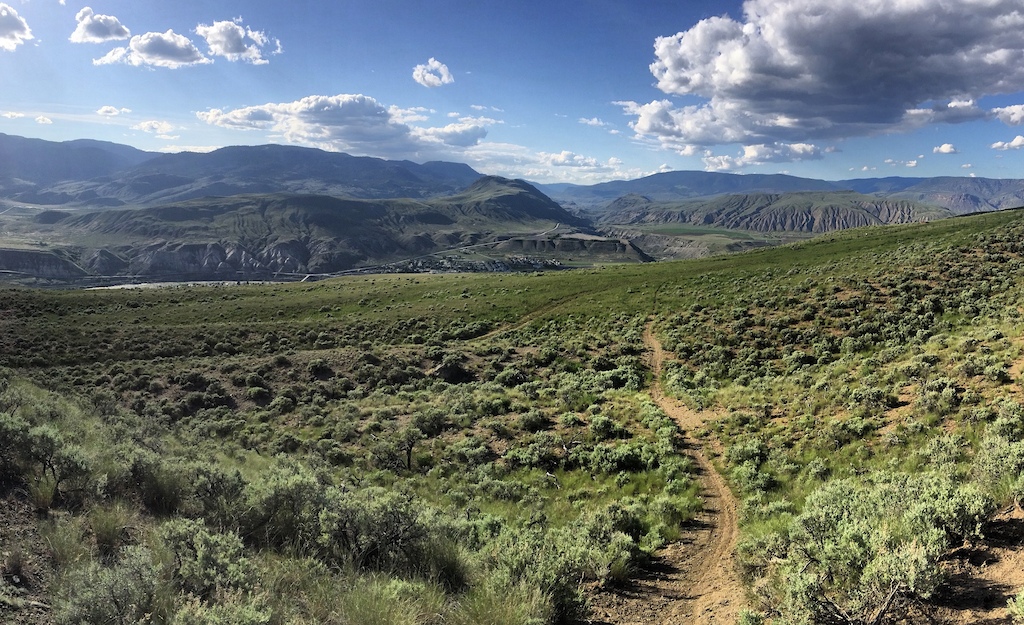 Existing DH Trail near the Village of Ashcroft