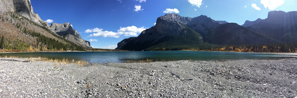 End of Lake Minnewanka and Ghost Lakes