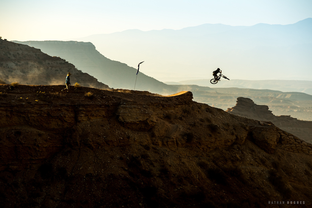 It wouldn't be Rampage without huge senders on every ridgeline. Ethan Nell brings the style.