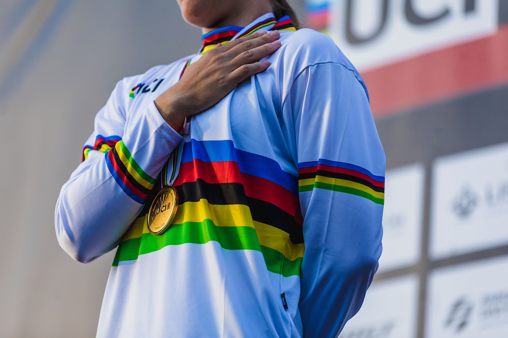 Gold Medal at the RedBull UCI Pump Track World Championships in Lisbon, Portugal.