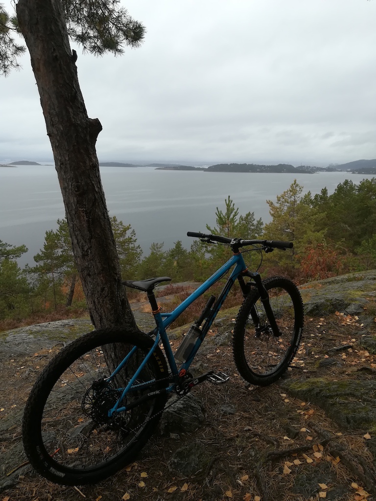 Cotic BFeMax, blue, large, 2021
140mm PIKE
200mm TransX Dropper
760mm RaceFace 35mm Bars
1x11 Sram X1 with X0 cranks
180mm Sram G2 Ultimate
DT350, Flow MK3 Wheels
Maxxis Dissector/Ardent Exo with Anaconda Insert