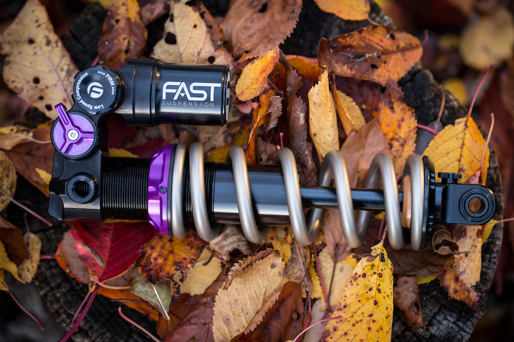 The new Fenix Evo shock by French manufacturer Fast Suspension.