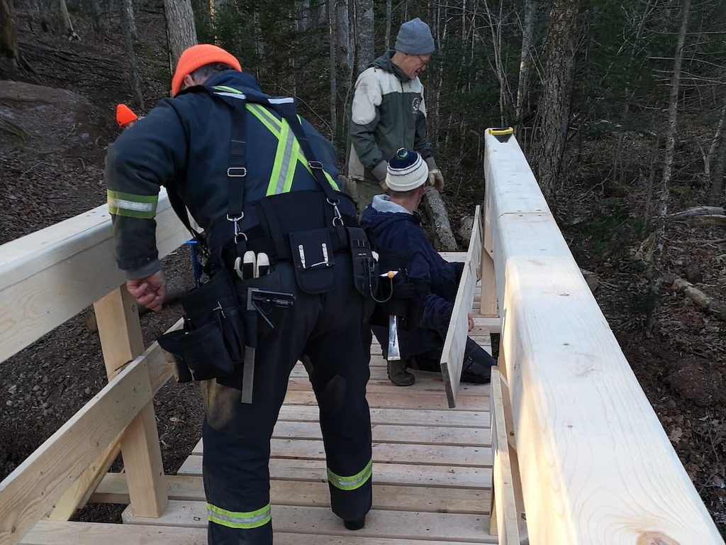 New bridge construction