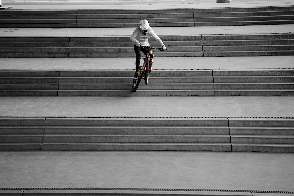 Fabio Wibmer and the Lyon 25  The Lyon 25 is a Big Deal. Only a few people  have stepped up to it and sent, and after his Urban Freeride Lives video