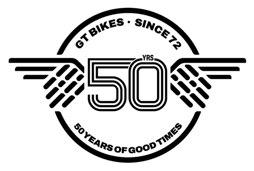 GT 50th anniversary logo