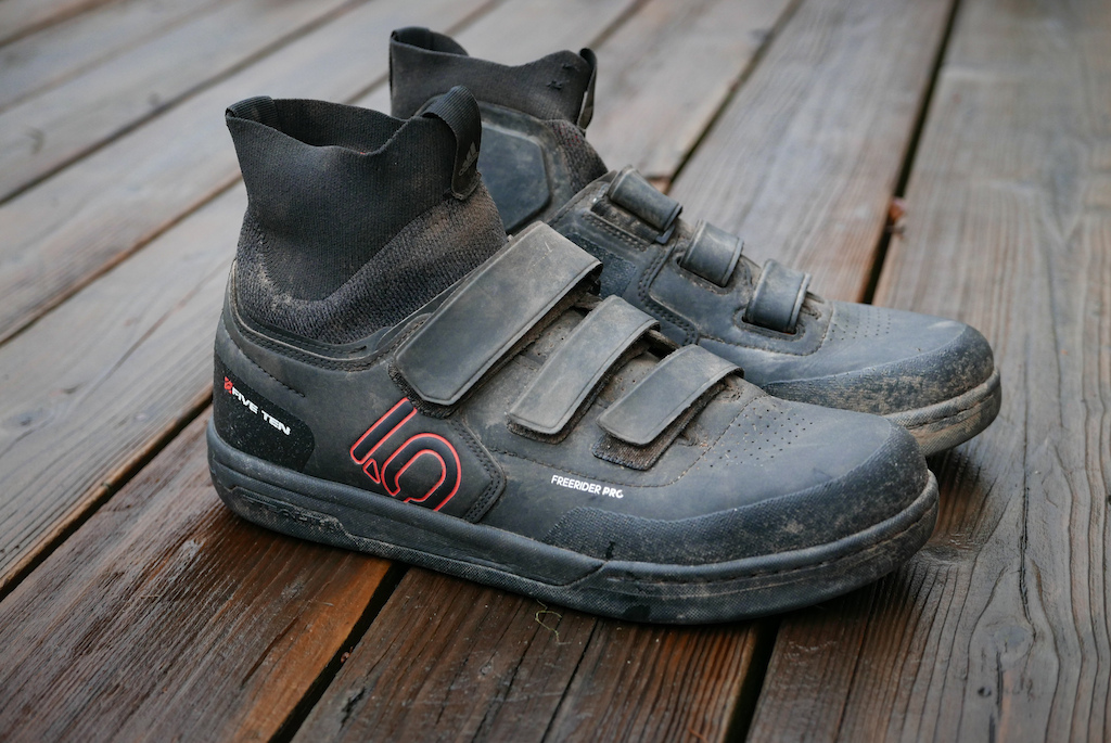 Review: Five Ten Freerider Pro Mid Flat Pedal Shoes - Pinkbike