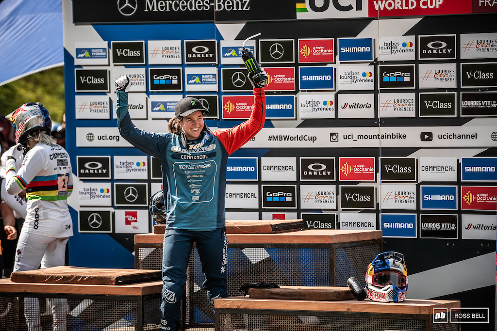 A second World Cup victory for Camille Balanche.