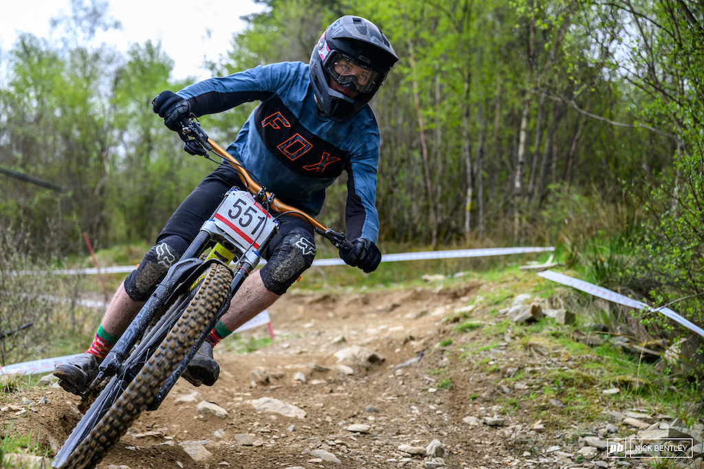 The mid-section of Fort William is much tamer than the rest of the track