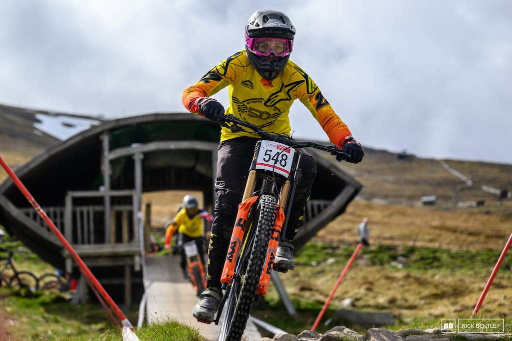 With the exception of Wyn the whole of the GT World Cup team were here racing at Fort William.