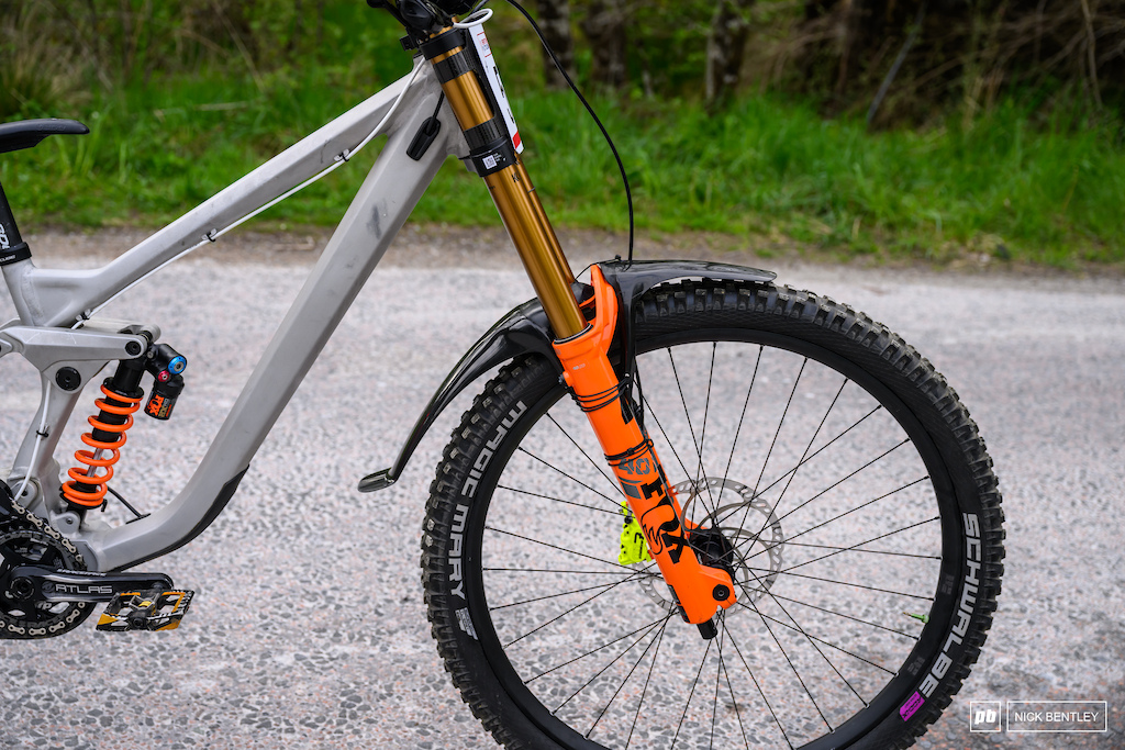 Bike Check: Danny Hart's High Pivot Cube Two15 Prototype - Pinkbike