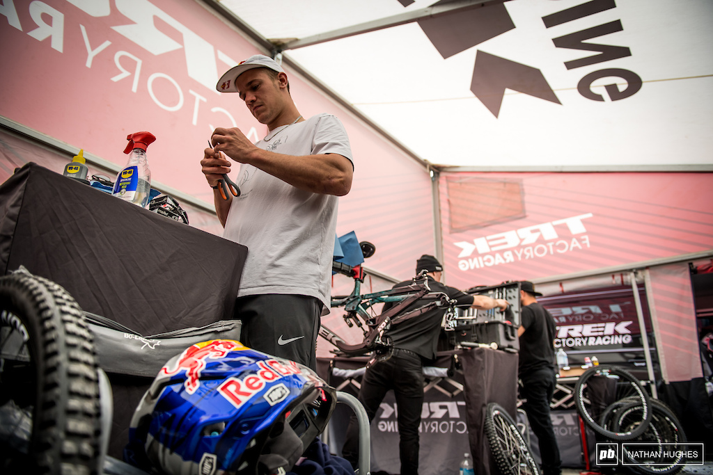 Kade Edwards will have to switch back into race mode after Dark Fest and some sessioning with Redbull at Dyfi