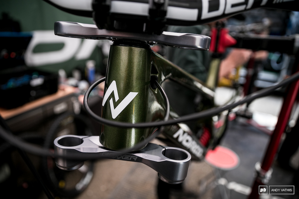 Fresh shade of green in the Norco pit.