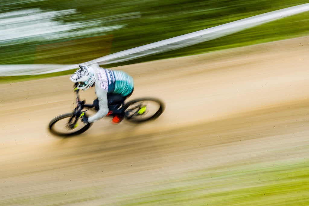 Practice during round 2 of The 2022 4X Pro Tour at Bikepark Winterberg Winterberg Germany on May 27 2022. Photo Charles A Robertson