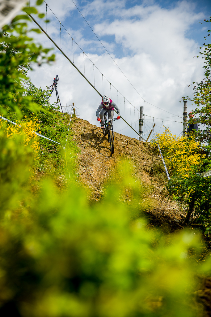 IXS Downhill training before round 2 of The 2022 4X Pro Tour at Bikepark Winterberg Winterberg Germany on May 27 2022. Photo Charles A Robertson
