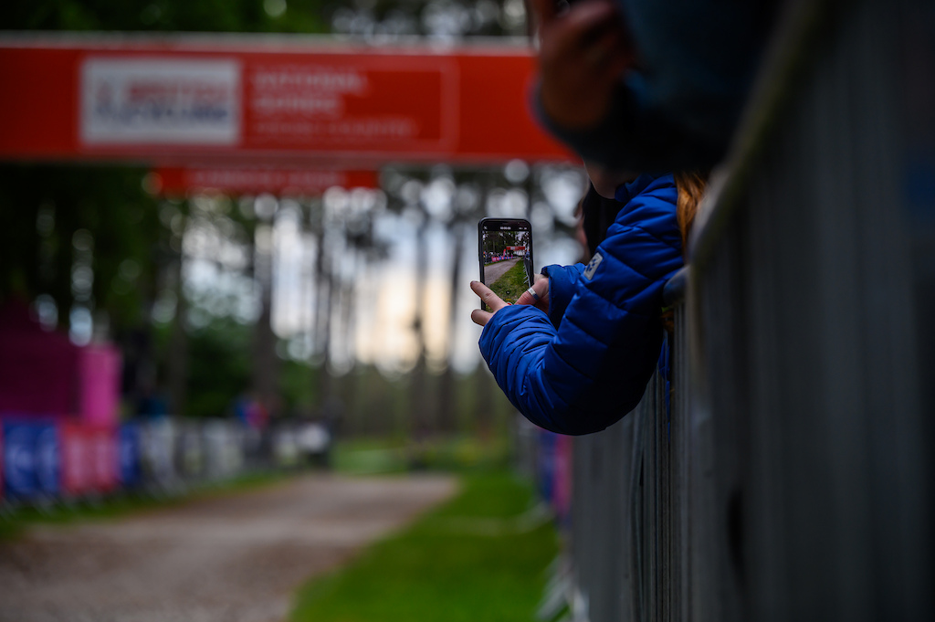 It seems to be that most people view races through their mobile phones despite being at the event, but were you even there if it's not on Instagram?