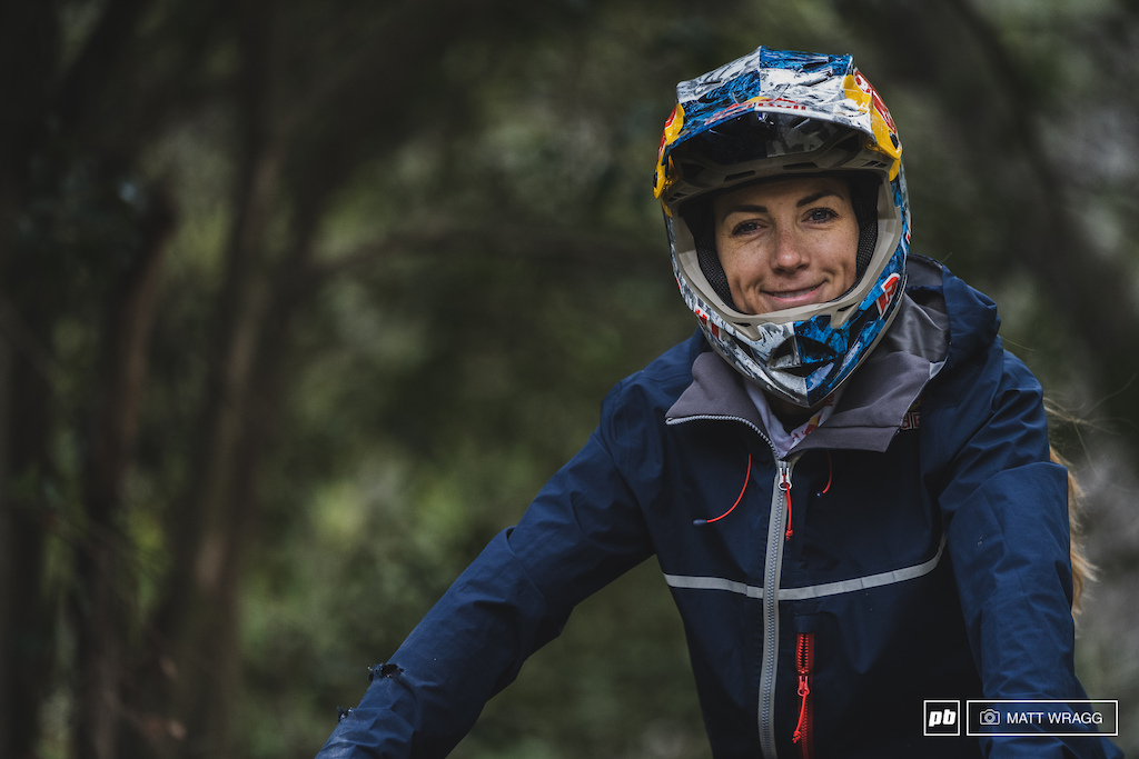 Pauline Ferrand-Prevot training. St Raphael, France, 2021. Photo by Matt Wragg.