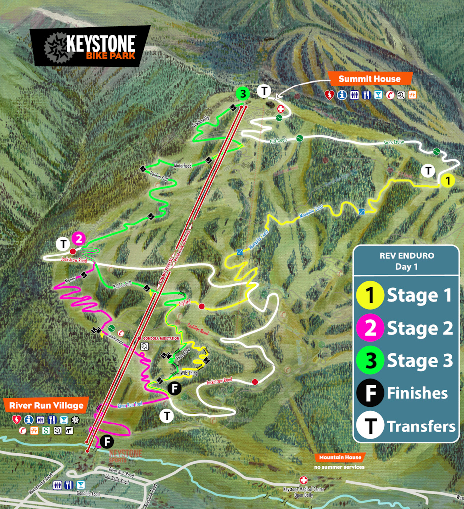 Map of Complex  Keystone Nationals