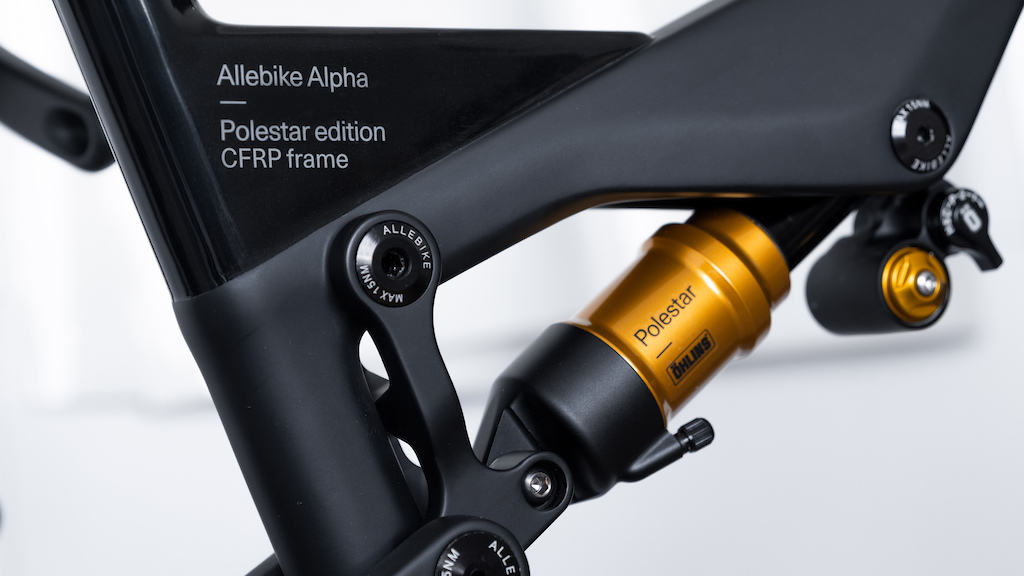 Polestar, the Swedish premium electric performance car brand, reveals a hand-built mountain bike with unique design and components, co-engineered with Swedish high-end, family-owned bicycle company, Allebike.